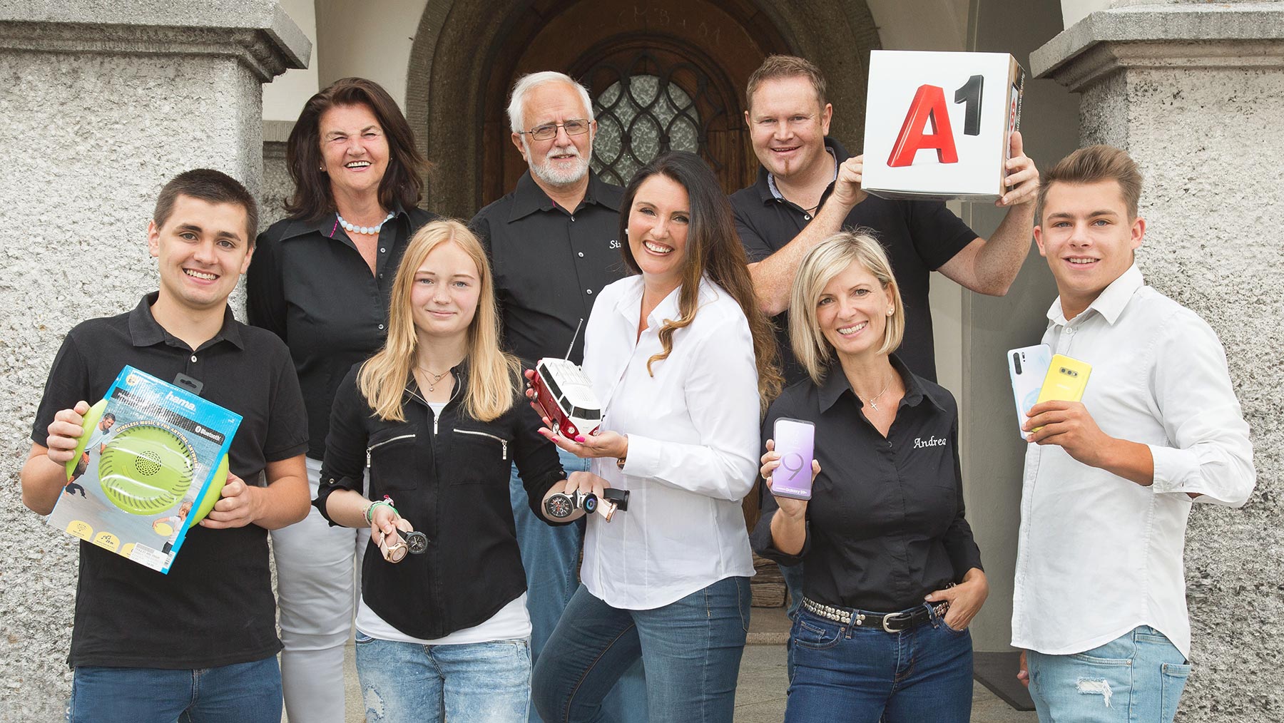 Das Team von Kornprobst Tele-Funk GesmbH in Straßwalchen